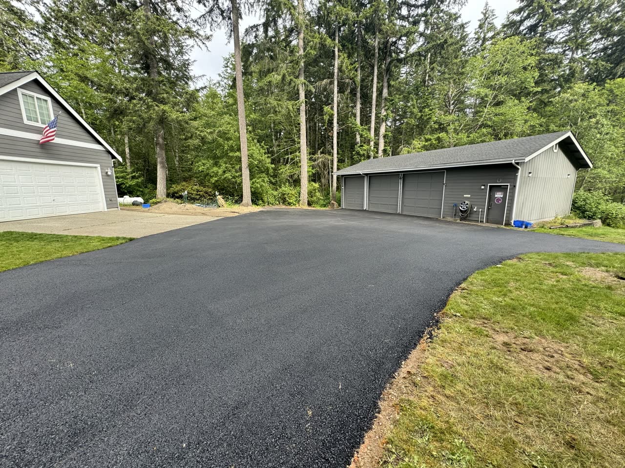Coastal Asphalt Paving project near Enumclaw, WA